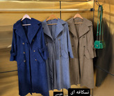 پالتو پاییزه مخمل کبریتی سلین