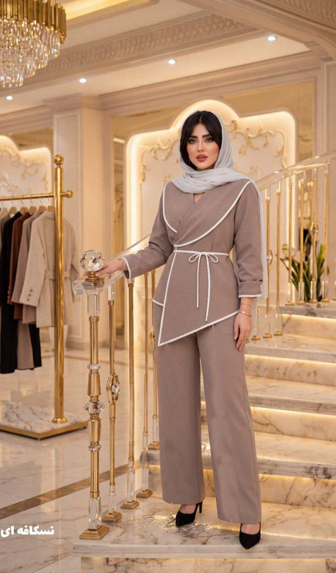 ست مانتو شلوار مازراتی اسپرت مهدیه
