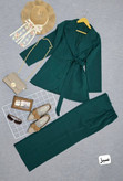 ست کت شلوار دکمه یکطرفه السانا