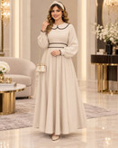 پیراهن مجلسی اسپرت بلند مروارید
