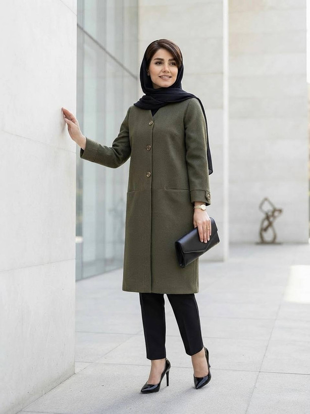 مانتو کاربردی پاییزه کارمندی زارا